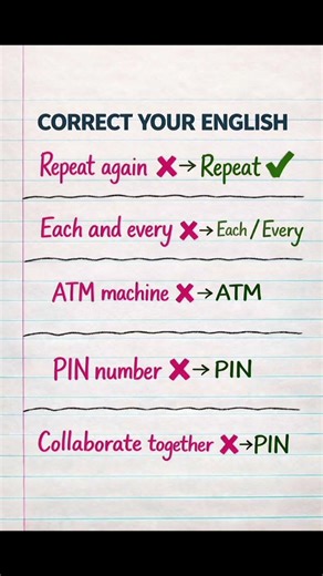 These English Words Are Redundant