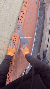 Bricklaying Long Bricks #masonry #brickwall #architecture #builder | Dutchbricklayers