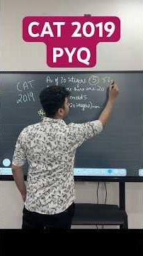 Average = 5… But Answer Isn’t 😳CAT 2026