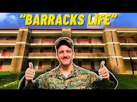 Barracks life of an ACTIVE DUTY MARINE!