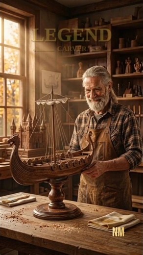 Building a Viking Longship from Wood ⚔️ | Incredible Wood Carving