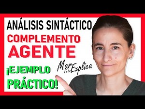 ✅ COMPLEMENTO AGENTE en Oración PASIVA [TRUCOS y Ejemplos] #lenguaespañola #sintaxis #ESO #gramatica
