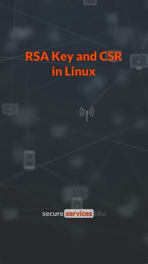 Command & Code (Cybewave) on Instagram: "Setting up TLS starts with cryptographic identity. In Linux, you generate an RSA private key to keep securely on your server, then create a Certificate Signing Request (CSR) containing your public key and identity details. The CSR is sent to a Certificate Authority, which verifies the information and issues a certificate. The private key proves ownership. The certificate establishes trust. #linux #software #computerscience #programming"