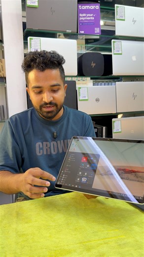 ✔ Microsoft Surface Pro 9 (Original Used)✔ Intel Core i7 12th Gen✔ 16GB RAM | 512GB SSD✔ 13″ 2K Touch Display – Super smooth & sharp✔ Dual Camera – Excellent video & photo quality✔ Powerful & clear sound system✔ Windows 11 Pro MS Office Installed✔ A Condition (Very clean)✔ Ultra-light & easy to carry✔ Keyboard Included (Original)✔ Free Original Charger Bag✔ 30 Days Warranty✔ Super fast performance – lag free 97154565591#SurfacePro9#i712thGen#2KTouchDisplay#PortableLaptop#PremiumDevice | Shabab A