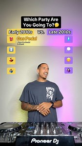 Early 2010s vs. Late 2010s: Which Party Are You Going To?🎉 The 2010s came and went, but we’re still partying to hits from that decade🥳 If you had to pick either the early half of the decade or the later half to party in, where am I finding you?🤔 COMMENT WHICH PARTY YOU’RE GOING TO!❤️‍🔥 #2010s #party #dj #music | GallixC