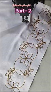 Simple Sewing Machine Se Itna Beautiful Gotta Patti design 😍Easy & Stylish Suit Design 2026 #viral
