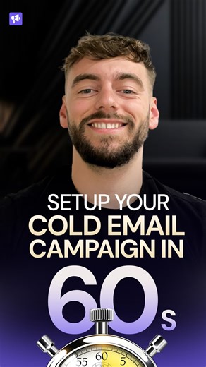 Cold email setup, simplified. From inbox to launch — all in 60 seconds. Harry Latos shows how easy it is with Smartlead. | Smartlead AI | Facebook