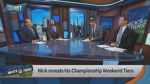 50K views · 273 reactions | “Jim Kelly or Peyton Manning? That’s the question for Josh Allen this week.” Nick Wright reveals The Committee’s™️ Championship Weekend Tiers Full segment: go.fox/hnd1 | First Things First on FS1 | Facebook