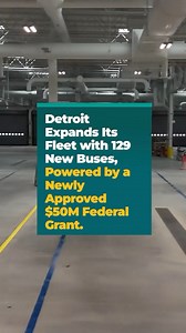 Big wins for Detroit transit! Major federal and state funding announcements over the last few weeks have made the complete rebuild of DDOT possible. 53 new buses are now on the way, thanks to a newly announced $50M federal grant. Federal grants to purchase 76 new buses had already been awarded to Detroit over the last two years, bringing the total number of new buses to 129 which means 44% of the entire DDOT fleet will be replaced from 2025 to 2027. We’re investing $160M in a modern Coolidge Ter