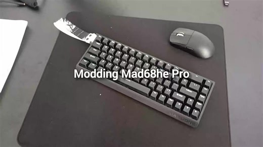 Modding Madlions Mad68he Pro #techtok #fyp #keyboard #pc #viral