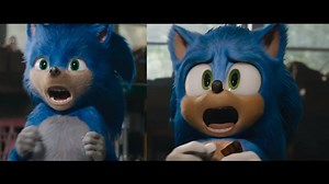 Sonic gets major facelift in new redesigned movie trailer
