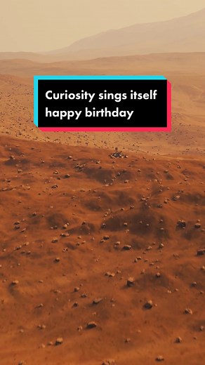 Curiosity Rover Birthday Celebration on Mars
