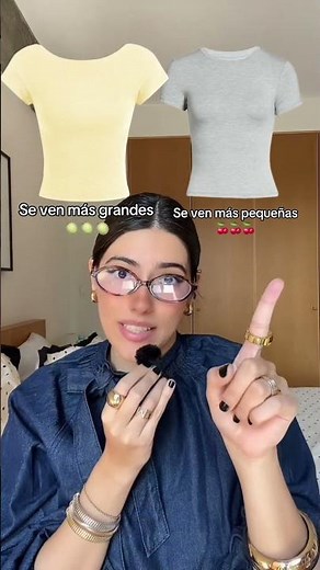 Sabes la última?trucos para que se vean más grande o pequeño tu busto #hackdemoda moda #bratips