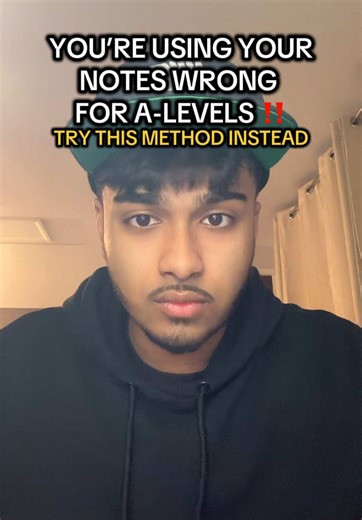 how to properly use your hand written notes for a levels #alevels #revision #year13 #sixthform #study