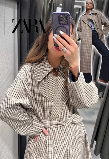 ZARA Trench Coat Spring 2026 - Art. 3811/053/714