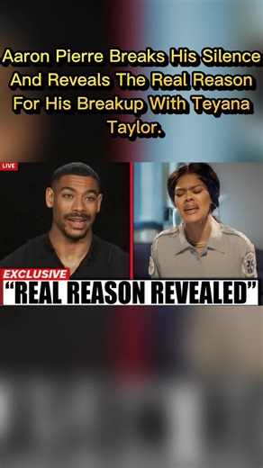 Aaron Pierre Breaks His Silence And Reveals The Real Reason For His Breakup With Teyana Taylor. 💔 Actor Aaron Pierre is speaking out for the first time about his breakup with Teyana Taylor. His candid explanation is sparking strong reactions online, with fans sharing support and revisiting the couple’s past moments in the spotlight. 🎭✨ #CelebrityNews #BreakupStory #PopCulture #Trending #Entertainment