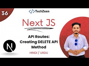 Next JS 14 Tutorial #36 : Creating DELETE API Method in Next JS | Next JS API Routes 2024
