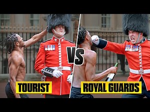 Shocking Moments: Royal Guards vs. Disrespectful Tourists !!