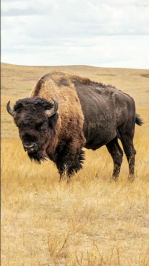 American bison sound