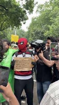 Protesters talk about real-time, AI surveillance at CJP protest in Delhi