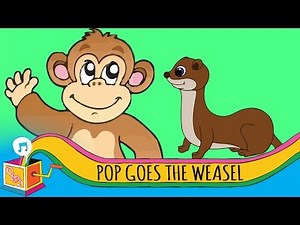 Pop Goes The Weasel | Animated Karaoke