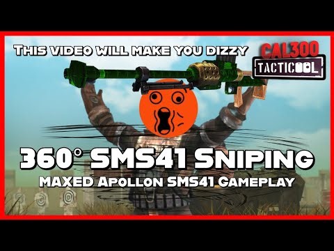 TACTICOOL: 360 SMS41 Sniping lol (MAXED Apollon SMS41 Gameplay)