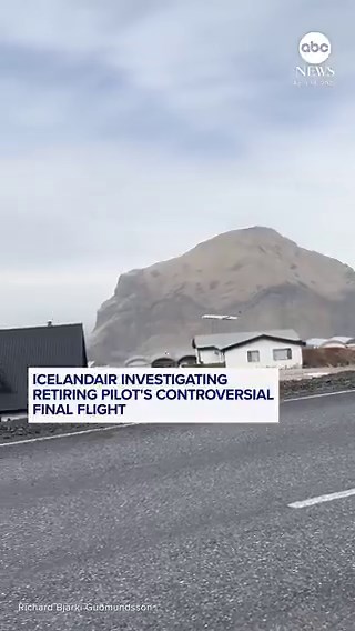 🚨 Not Even Close to Breaking: Icelandic Pilot Ends Career by Flying Low Over Childhood Home, Sheep Briefly Consider Filing a Complaint Then Return to Eating GrassA retiring Icelandic pilot reportedly spent his final flight dropping a full-sized commercial aircraft low over his childhood home, because apparently in Iceland, emotional closure is achieved through aviation.Witnesses say the pass was clean, deliberate, and just aggressive enough to remind every roof in the area that this man, unfort