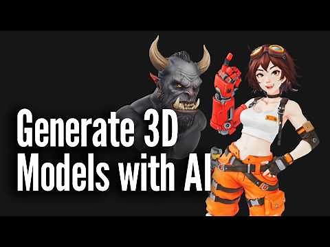 Image to 3D Model with AI — 3DAIStudio 5.0 Tutorial (Best 3D Model Generator Guide)