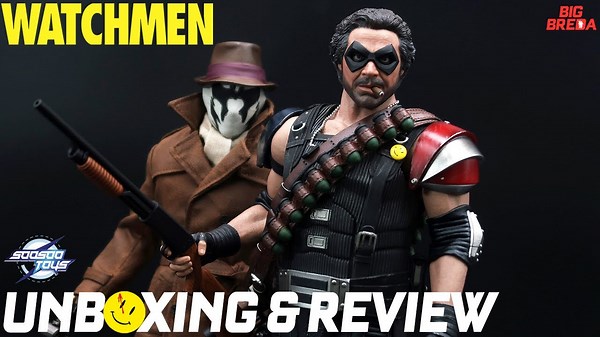 Watchmen The Comedian 1/6 Scale Figure Soosoo Toys Punchline Unboxing and Review