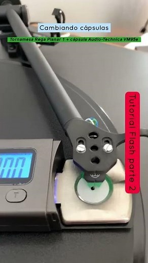 Tutorial Flash: cambiando cápsulas parte 2 / Tornamesa Rega Planar 1 + cápsula AT-Vm95e