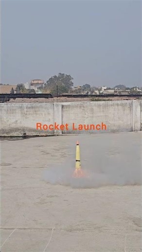 Solid Rocket Fuel Science Model | Potassium Nitrate & Sugar Rocket Concept | #trending