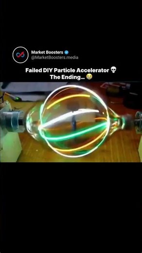 Home made particle Accelerator😂