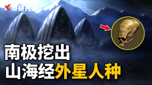 南极挖出1万年前未知人种！山海经记录他们会飞？《巨人之书》说它们就是阿努纳奇！外星人真的来过地球？