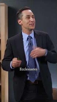 What can we learn from Ecclesiastes?