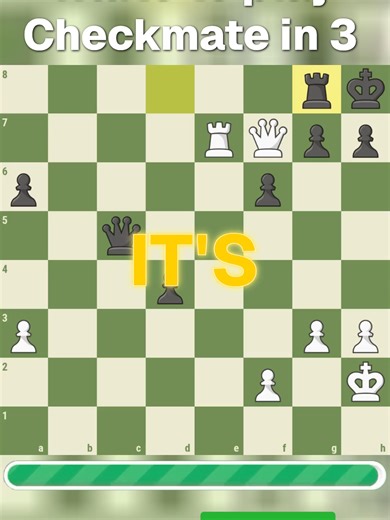 Daily Easy Chess Puzzle: Checkmate in 3 Moves