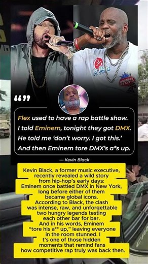 Eminem’s Early Battle Where He Beat DMX.#eminem #eminemmusic #dmx #usa #rap #hiphop #shorts