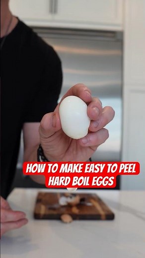 How To Make Easy To Peel Hard Boil Eggs (STEP-BY-STEP RECIPE) | LiveLeanTV