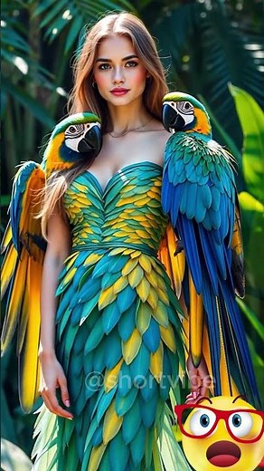 Girl Transforms into Macaw Parrot on AGT | Mind-Blowing Magic Act Stuns