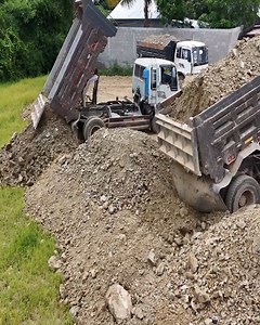 44K views · 582 reactions | New Updating project! Filling Land by Dozer Komatsu D20P pushing Push Rocks to fill the ground | Dozer Tv | Facebook