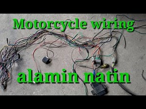 Motorcycle wiring