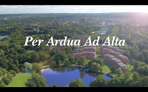 英国伯明翰大学250亩校园航拍 University of Birmingham drone campus tour