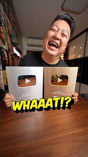 Unboxing my YouTube Gold Play Button for 1,000,000 Subscribers! WHAAAT!?