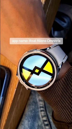 The best omnitrix app ever existed. Real Aliens Omnitrix - Play Store #ben10 #smartwatch #app #alien