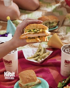 Serving it up saucy and fresh. Try the new Spicy Crispy Chicken Sandwich today. | Habit Burger & Grill