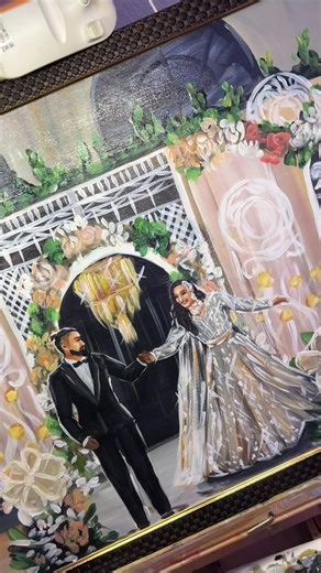 Live Painting at Unforgettable Indian Weddings