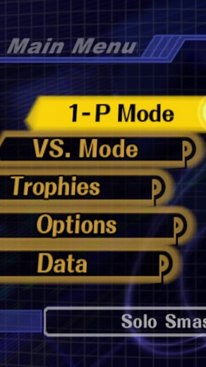 Super Smash Bros. Melee Menu Nostalgia