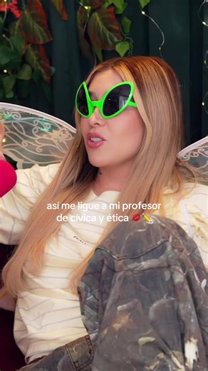 Lily García y su profesor: Historia de Cívica y Ética
