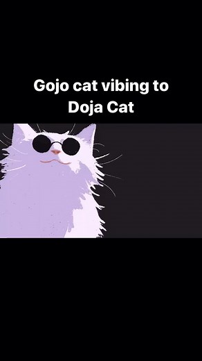 Strawberry🍓 | Gojo cat vibing to say so by @dojacat !! #jjk #jujutsukaisen #sayso #gojo #gojocat #gojosatoru #jjkfanart #jujutsukaisenfanart #satorugojo... | Instagram