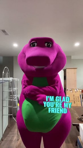 Join Barney and Friends in this Fun Mascot Costume Replica