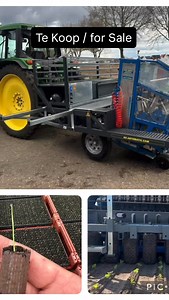 For Sale / Te Koop Gebruikte TTS automatische plantmachine. 6 rijen 25 cm Past een 144 gaats tray in . Voor meer info. 0031 624322585. #robotics #innovation #transplanter #agriculture #horticulture #Blackmore Company #AirTrayTechnologies #forestrynursery #reforestation #agtech #automation #farming #Transplanter #transplantingseedlings #AutomaticPlantingMachines #FutureOfAgriculture #LandbouwInnovatie #boomkwekerij | TTS Transplanter
